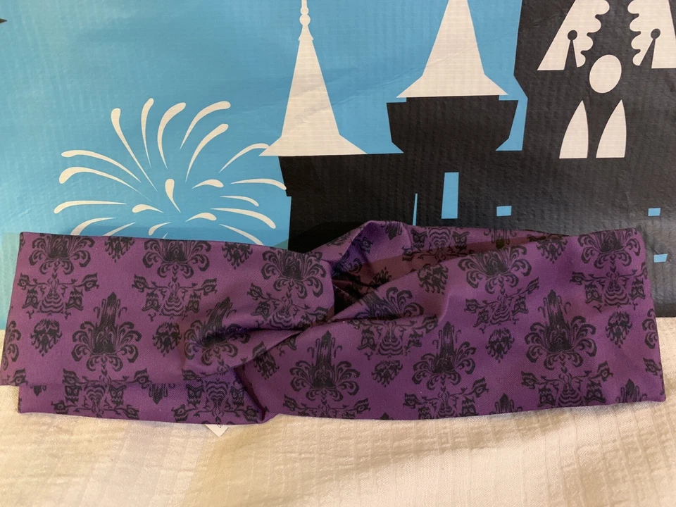 Diadema/envoltura para la cabeza de mansión embrujada de los parques de Disney Foto 2 de 2