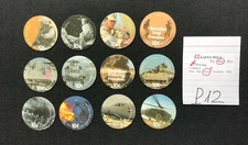 AAFES POGS, 4th Series (Printing), 12 POGS, Complete 10¢ set, #P12 or... #P15