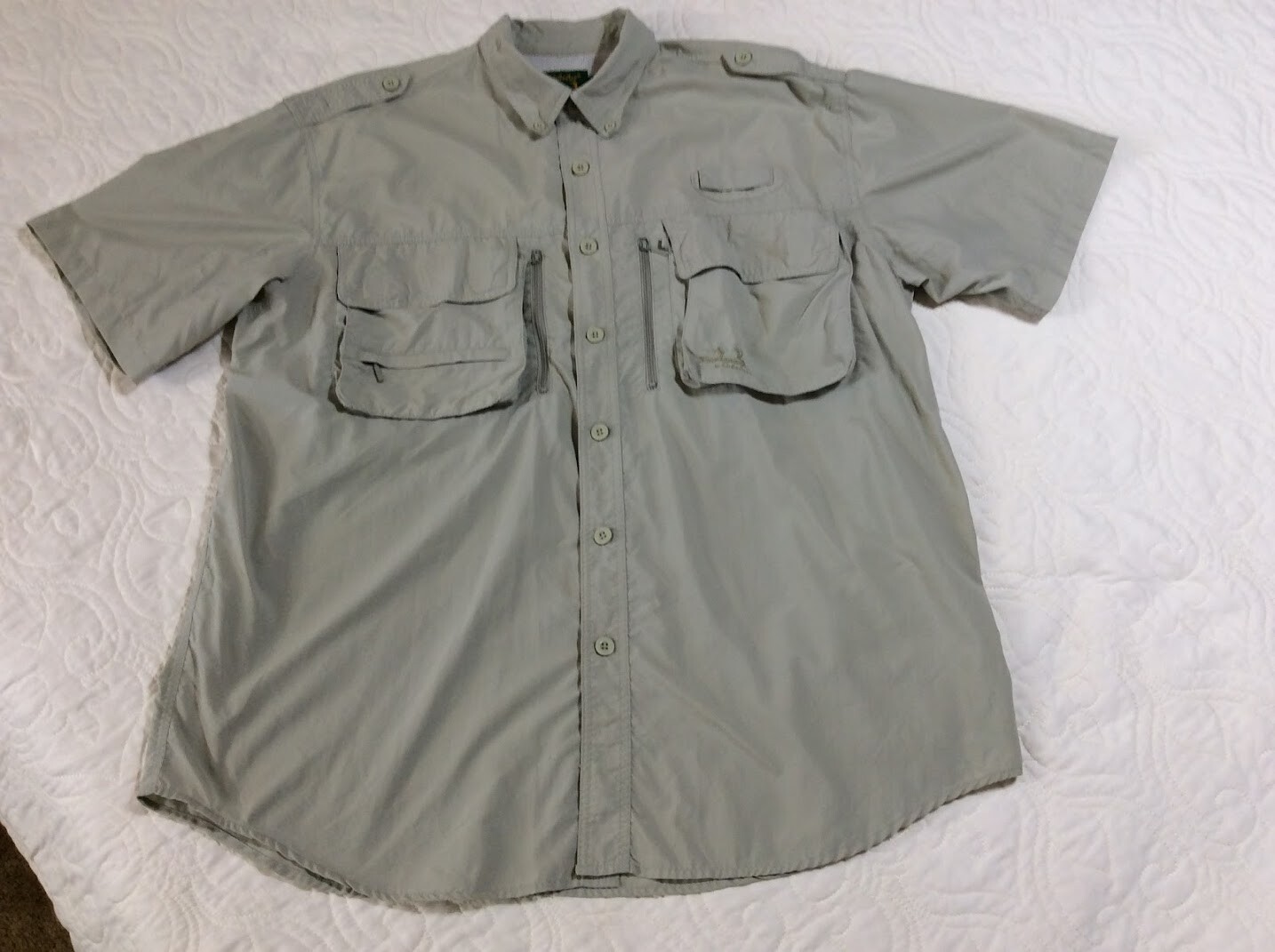 Cabela's Guidewear Men's Nylon Vented Fishing Camping… Gem