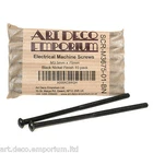 Electrical Screws M3.5 x 75mm in Black Nickel Finish (10 Pack)