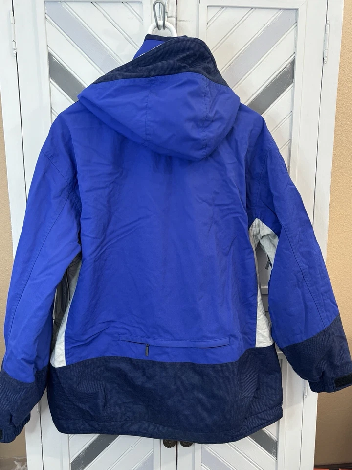 Descente Men's Medium Bright Blue Heavyweight Insulated Ski Snowboard Jacket - Image 4 of 4