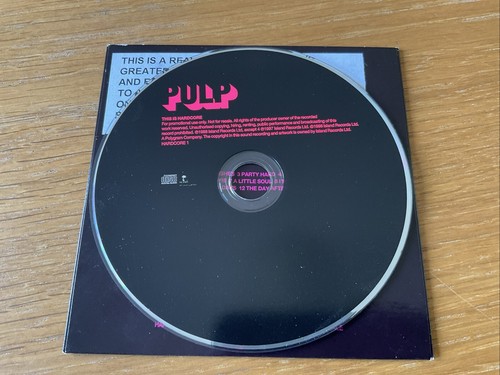 PULP CD This Is Hardcore Promo Copy Island Records HARDCORE 1 Promotional - Picture 6 of 14