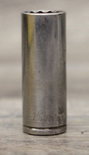 Blue Point 3/8" Drive 12 Point Deep SAE Chrome Socket BLPL381116 11/16"