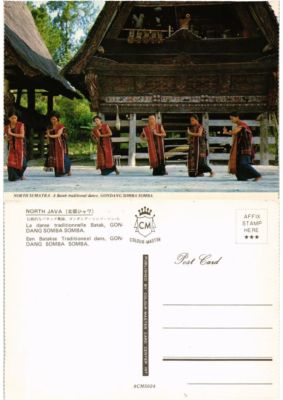 CPM AK INDONESIA - North Sumatra - Batak Traditional Dance (694568)