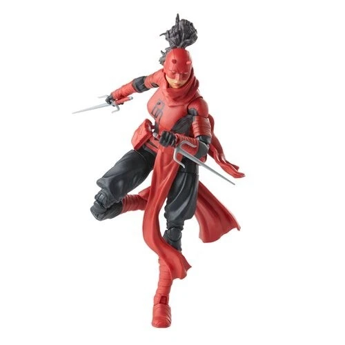 Marvel Legends Retro NEW * Elektra Natchios Daredevil * Spider-Man 6-Inch - Afbeelding 7 van 8
