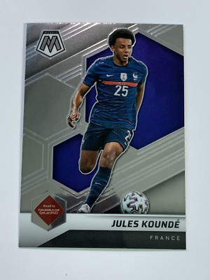 JULES KOUNDE #7 FRANCE 2021-22 Panini Mosaic Road to FIFA