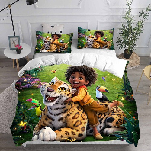 Encanto 3D Duvet Cover Bedding Set Cosplay Mirabel Madrigal Pillowcase Quilt NEW - Picture 6 of 29