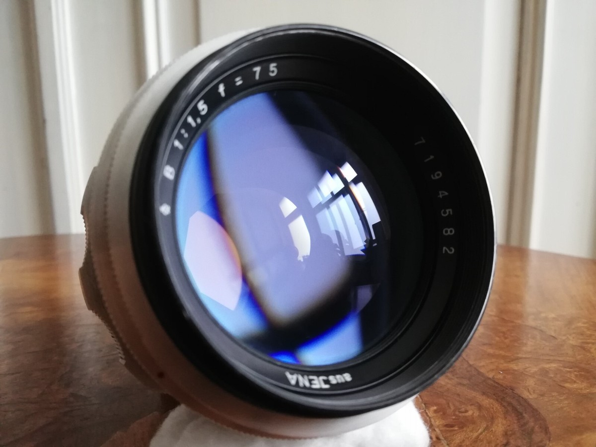 Carl Zeiss Biotar 75MM F1.5 Lens Third Version M42 Rare B