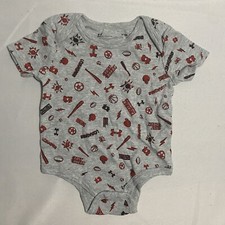 Baby Under Armour Gray One Piece - Size 9M