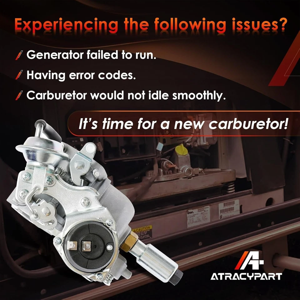 Carburador generador Onan Premium con juntas y filtro de combustible - 12 meses de garantía Foto 4 de 4