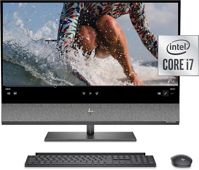 HP ENVY 31.5'' 4K UHD All-In-One - Intel Core i7 - 64GB Memory - 4.8 CPU DDR4