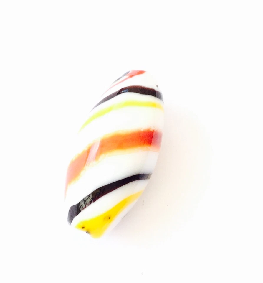 AUTÉNTICO VIDRIO DE MURANO VENECIANO COMERCIO REMOLINO VINTAGE ~ CUENTAS Foto 4 de 4