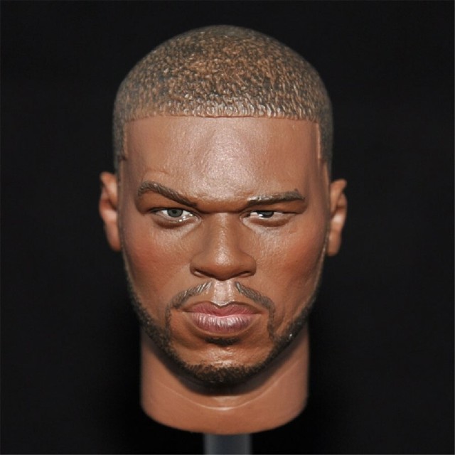 Headplay 1/6 Scale Black rapper 50cent Head Sculpt F 12" Action Figure