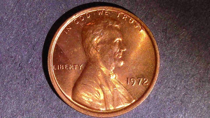 1972 Lincoln Memorial Penny **DOUBLE DIE**