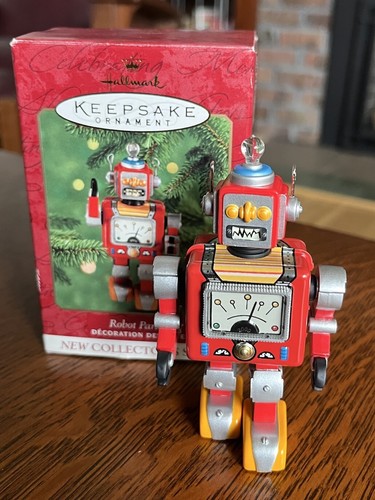 Hallmark Andenken Ornament Roboterparade First in Robot Parade Serie 2000