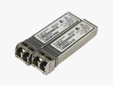 Lot of 2 HP 10Gb SR SFP+850nm GBIC Optical Transceiver 455885-001 456096-001