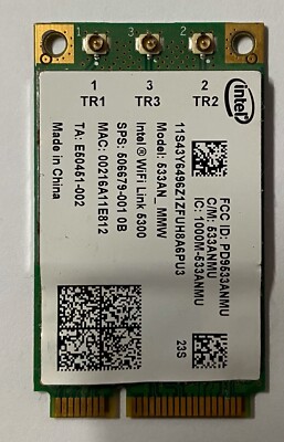 Intel WiFi Link 5300AGN WLAN 802.11n Mini WLAN Karte Laptop Lenovo x200 x201