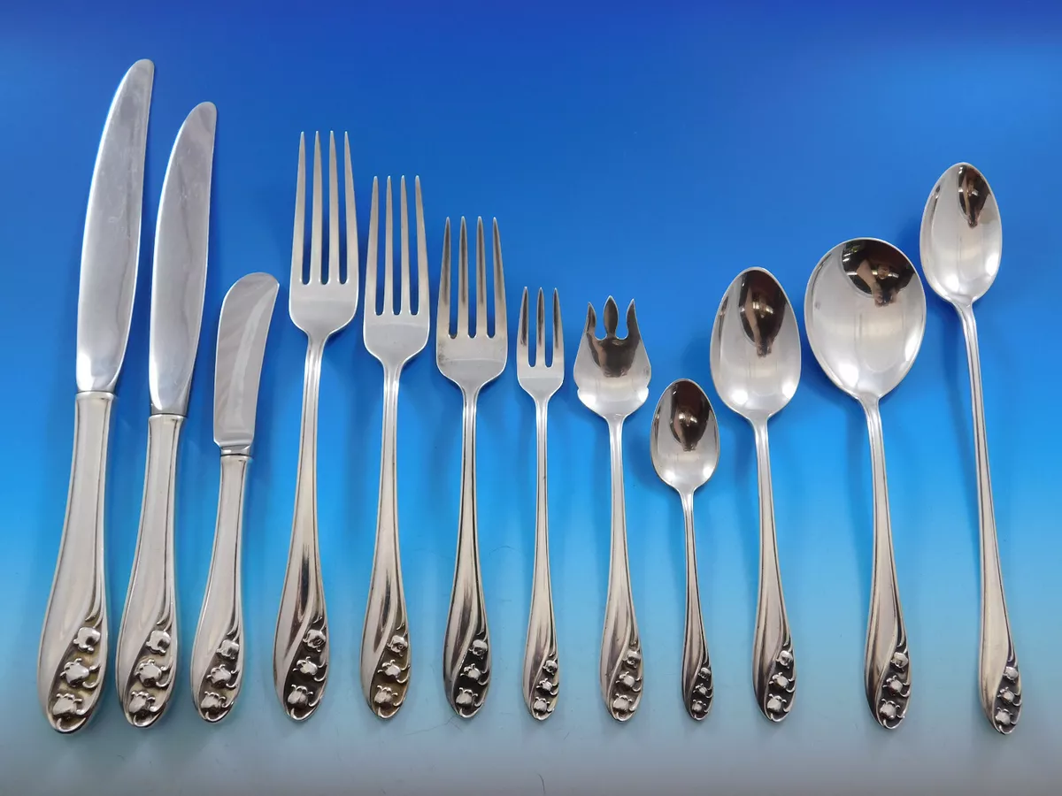 Sterling silver hotsell utensil set