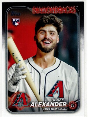 2024 Topps Baseball Blaze Alexander No. US265 Arizona Diamondbacks