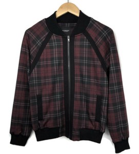 tartan bomber jacket