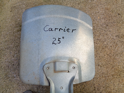 LA01R327 Carrier 3 Blade 25" 20° CW Fan Blade - Picture 3 of 3