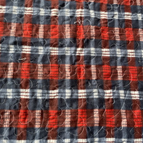 Brandneu Fertig Hausgemacht Block Quilt 36X46" 2 Schichten Maschine Genäht Q6 - Bild 15 von 19