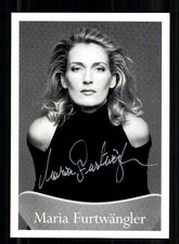 Maria Furtwängler Autogrammkarte Original Signiert ## BC 231651