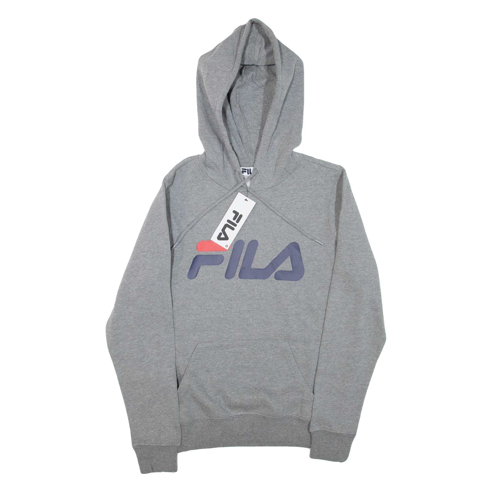 Felpa con cappuccio FILA donna grigia UK 12