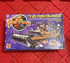 Vintage The Flintstones Movie Flintmobile Toy Car 1993 Mattel New In Box