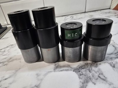 Gebrauchte Stereoskop Objektive PZ0 6,3x, 4er Set (wie abgebildet)