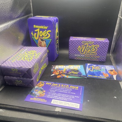 Smoking Joes Racing Tin And 2 Sealed Packs Of Matches 