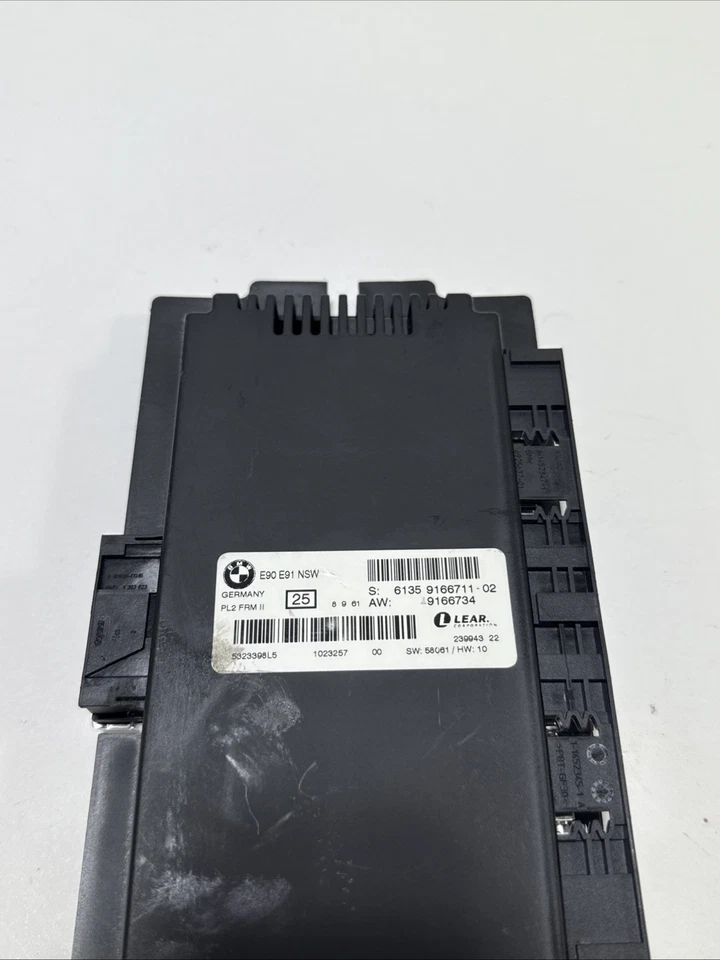 2007-2009 BMW E90 E91 325i 328i 330i Footwell Light Lamp Control Module 9166711 - Image 3 of 4