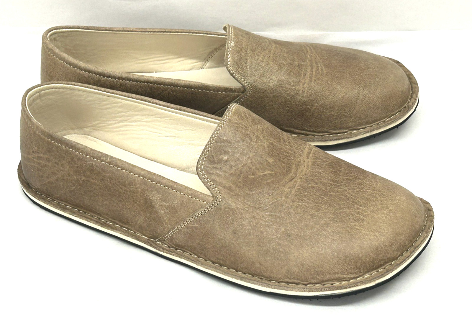 Ruby Barefoot Leather Loafer Handmade Turkey Mini… - image 1