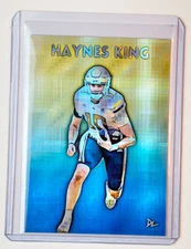Haynes King Limited Artist Signed Georgia Tech Yellow Jackets Refractor Card 1/1