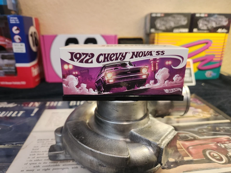 Chevy Nova SS 1972 2025 exclusivo de Hot Wheels RLC Foto 3 de 4