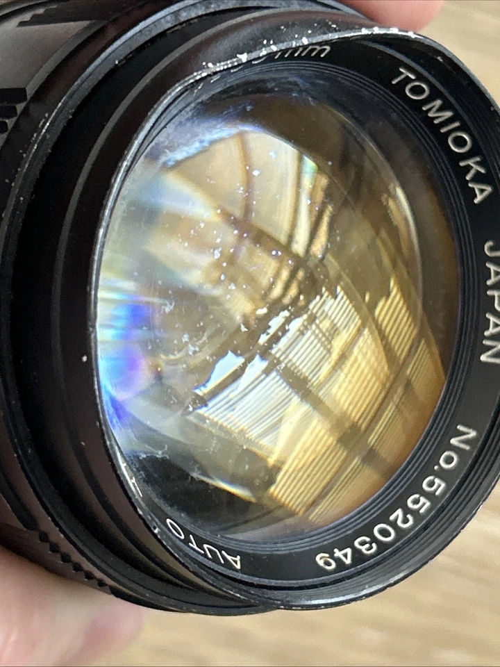 Special Tomioka Auto Yashinon 55mm 1.2 M42 Screw Mount Made In Japan - Image 3 of 4