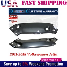 Left & Right Radiator Support Cross Bar Bracket For VOLKSWAGEN Jetta MK6 11-16