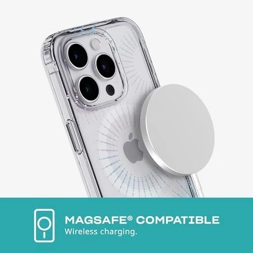 Tech21 Evo Sparkle Case for iPhone 15 Pro - Compatible with MagSafe - Impact Pro - Image 4 of 4