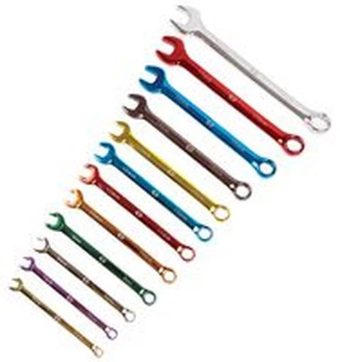 CK TOOLS T4346M12ST SPANNERS SET, COLOUR CODED, 12PC - Image 1 of 1