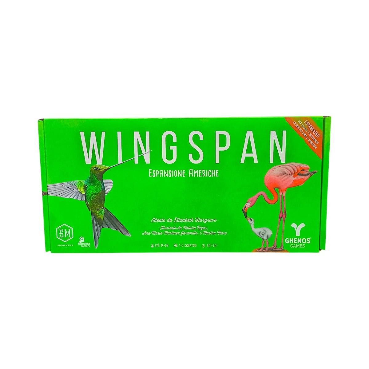 Wingspan Board Game Expansion Americas ITALIANO GHENOS GAMES