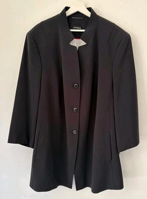 BLAZER SAMOON by GERRY WEBER Damen Dunkelblau 91 % Polyester Gr. 54 geknöpft - Bild 1 von 4