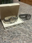 Vintage Timex 1970’s Manual Wind Wrist Watch And Quartz Watch Lot With Box