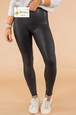 Black Faux Leather Skinny Leggings