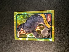 2025 Topps Chrome Marvel Rhino Yellow Lava Refractor #39