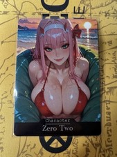 Zero Two Darling In The Franxx Hentai Anime Doujin Waifu ACG Custom Card