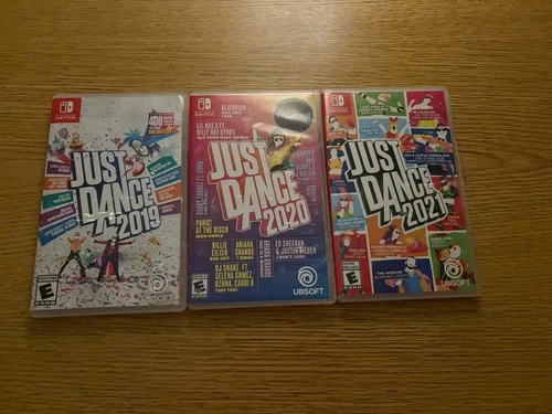 Ubisoft Just Dance 2019 2020 2021 Nintendo Switch Music Dance Games Lot