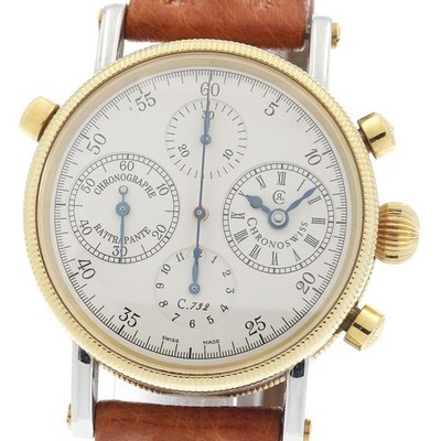 Chronoswiss Rattrapante CH7322 Split seconds Automatic Men's Watch_942687