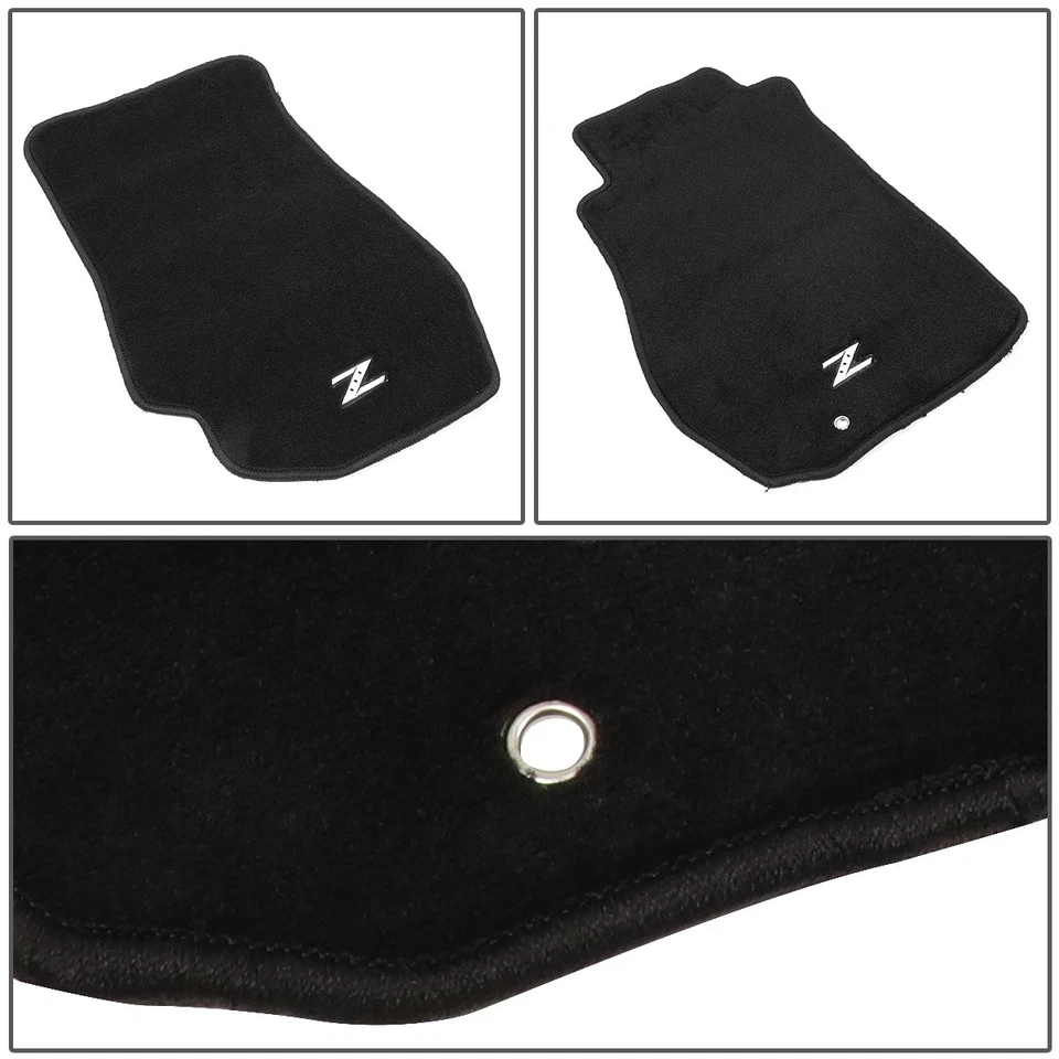 NRG FMR-350 For 03-09 Nissan 350Z Front Floor Mats Pads Set Carpet Replacement - Image 3 of 4