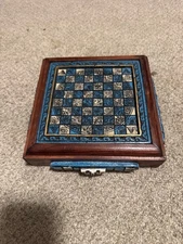 Mexican handcarved chess set