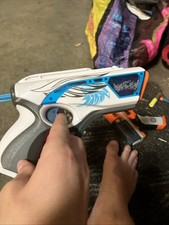 RARE Nerf Rebelle Three Shot Super Stripes Blaster -Toy R Us